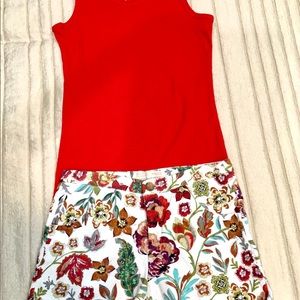 Girls blouse and shorts set